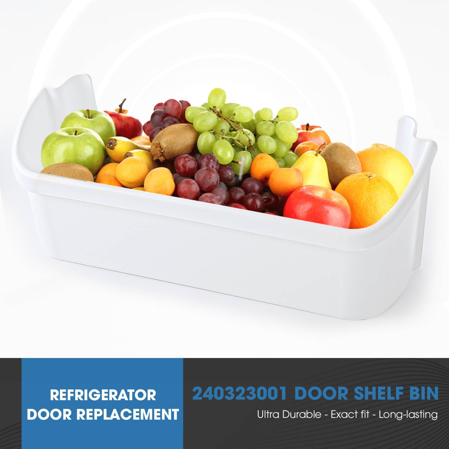 Amazon.com: 2 Pack 240323001 Refrigerator Door Bin Shelf (15.9