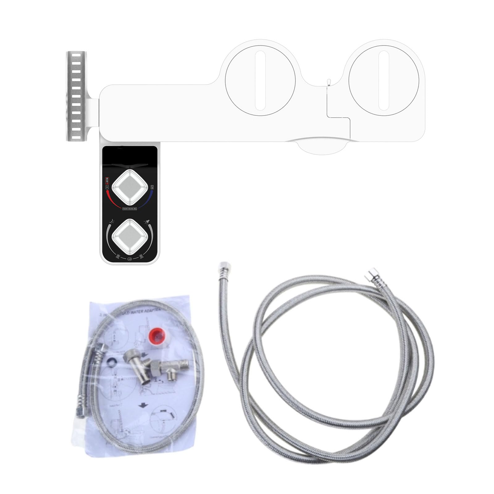 bidet easy to use toilet attachment cleaning sprayer nozzle control for rear feminine attachments