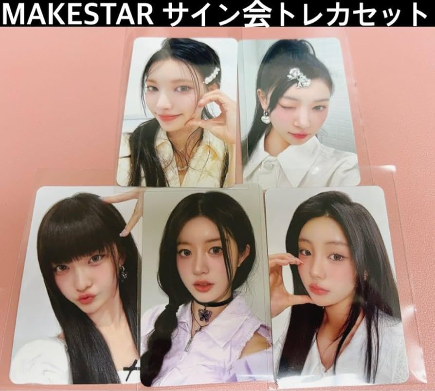 Amazon.co.jp: ILLIT アイリットMAKESTAR サイン会 限定トレカ 5