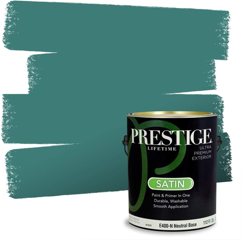 PRESTIGE Interior Paint and Primer in One, Gothic Gray, Semi-Gloss, 1 Gallon