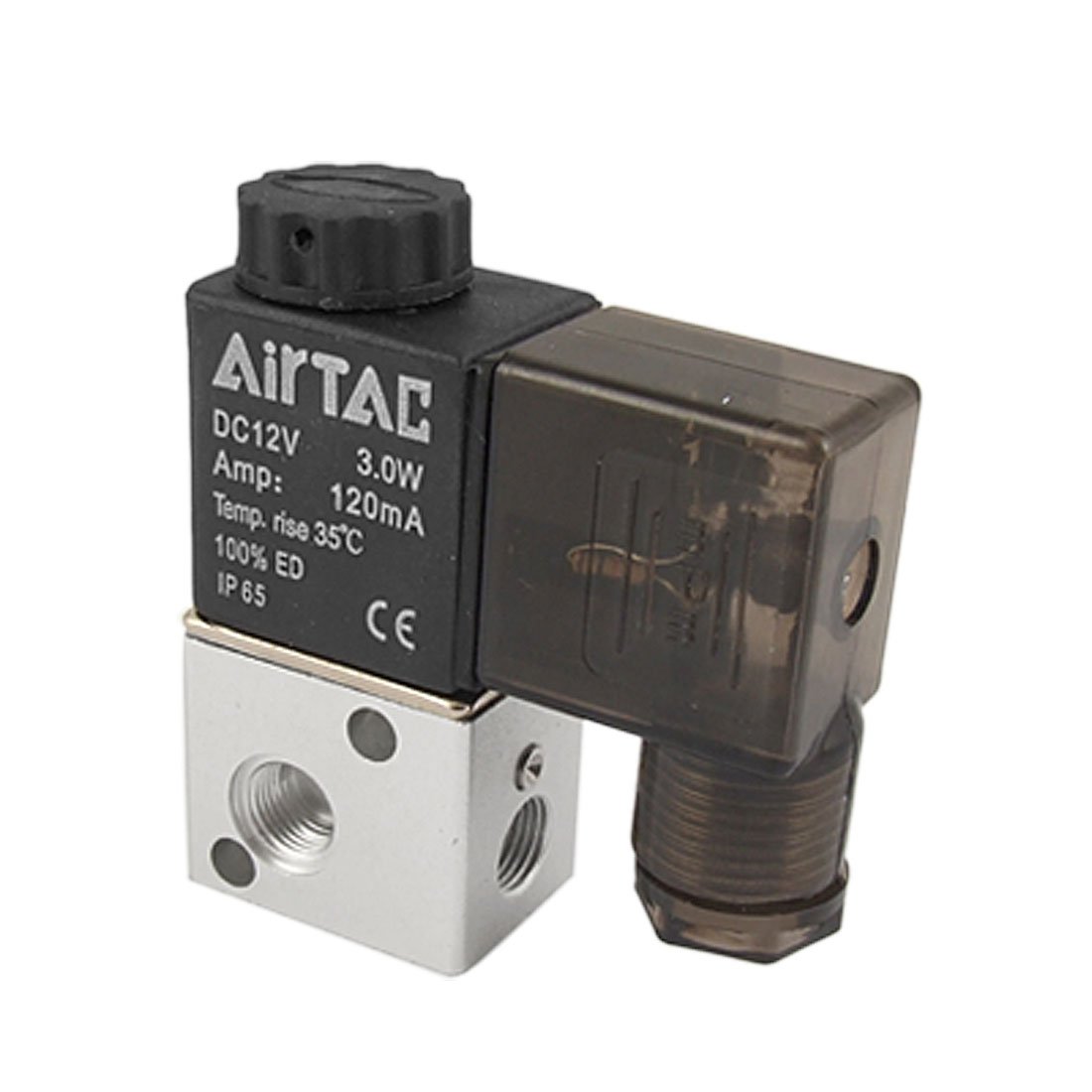 Electrovanne pneumatique 3V1-06 valve d'air 2 positions 3 voies 120mA