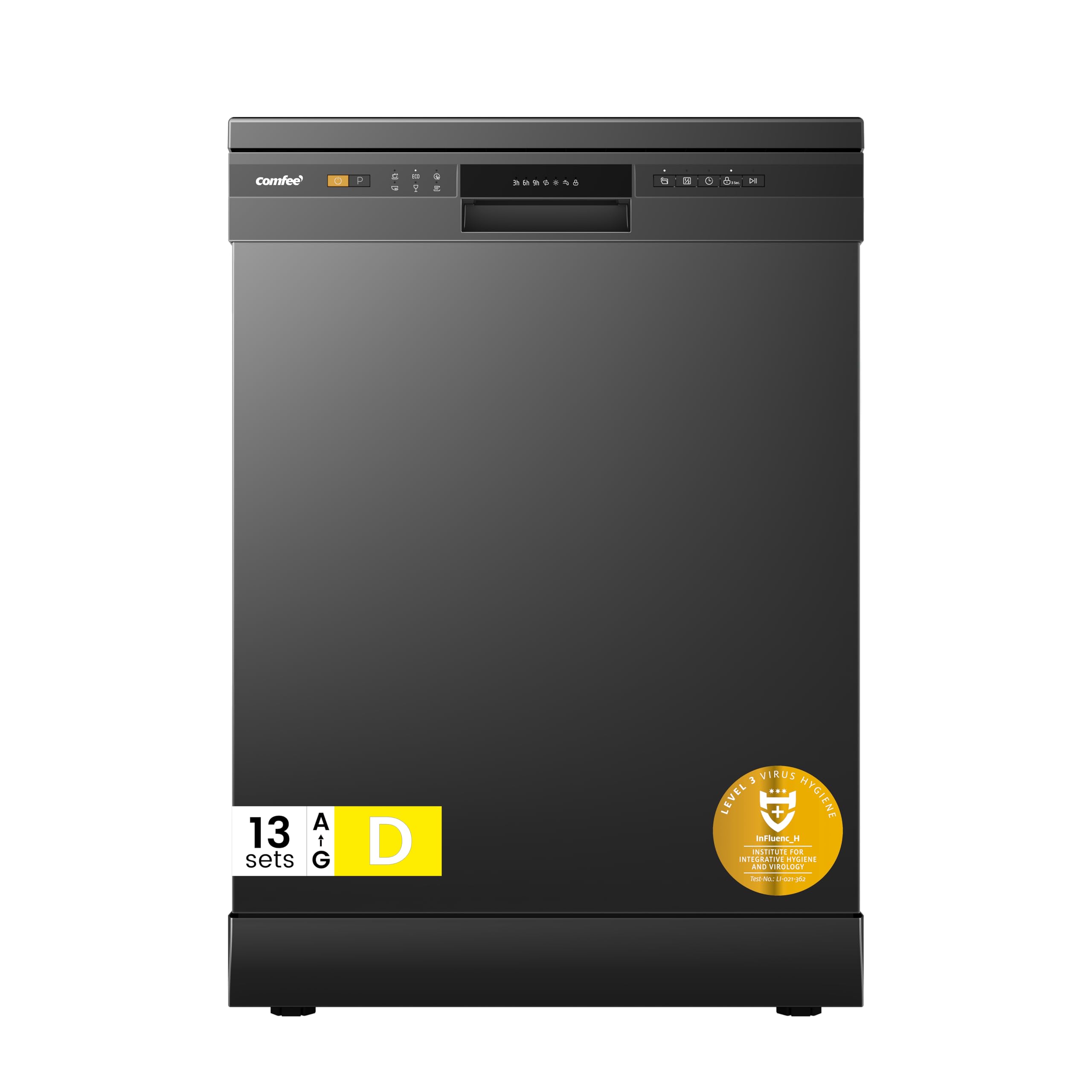 COMFEE' Dishwasher Freestanding with 13 Place Settings