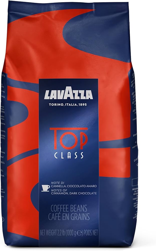 Lavazza Top Class コーヒー豆 1kg 2袋セット Amazon.com : Lavazza Top Class Whole Bean Coffee Blend, Medium