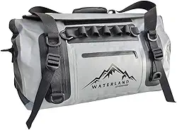 Bolsa a Prova Dágua Mochila para Moto Mala para Viagens 100% Impermeável Estanque 40 Litros