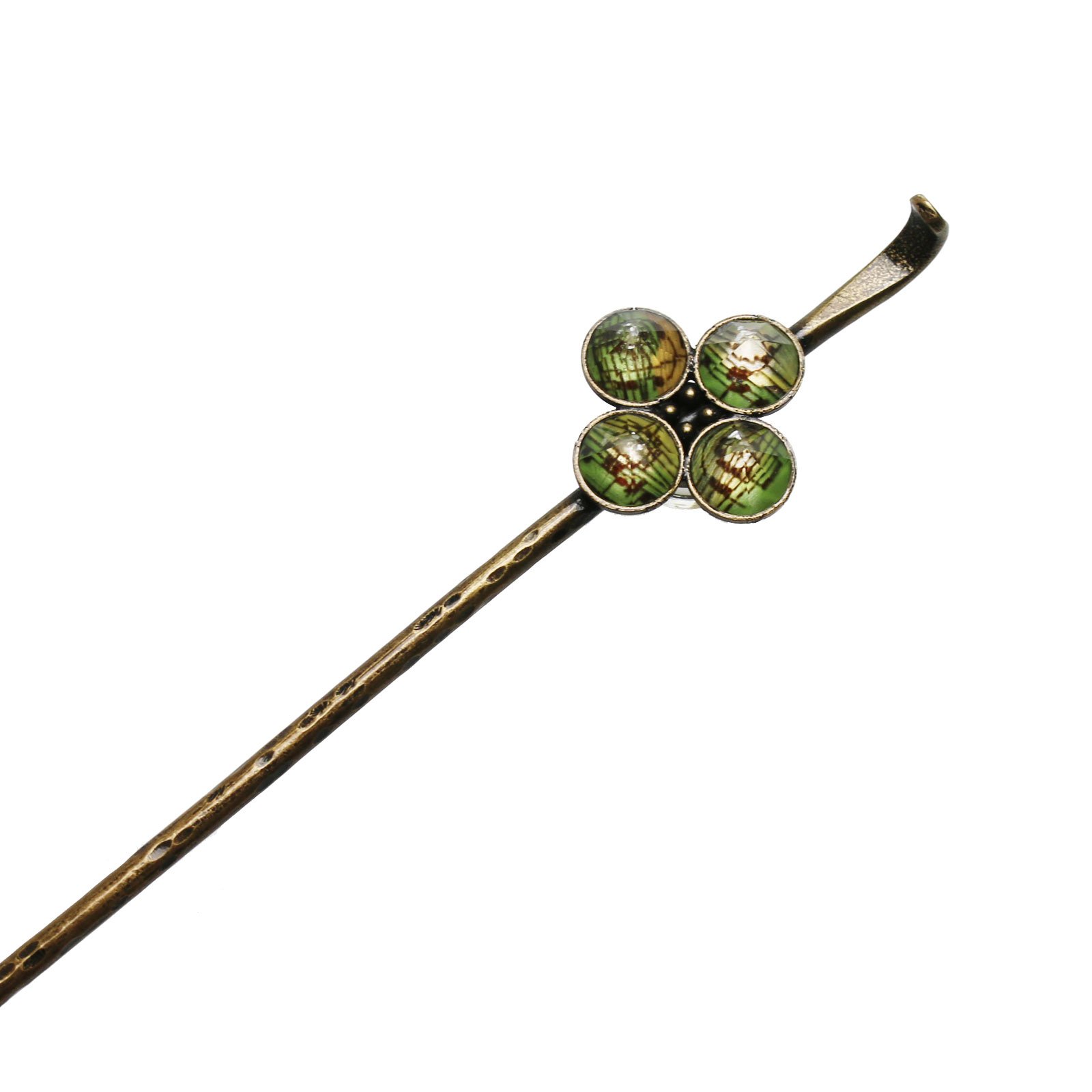 アンティークカンザシ　砂金石 砂金石のかんざし/クラックビーズのかんざしセット - メルカリ