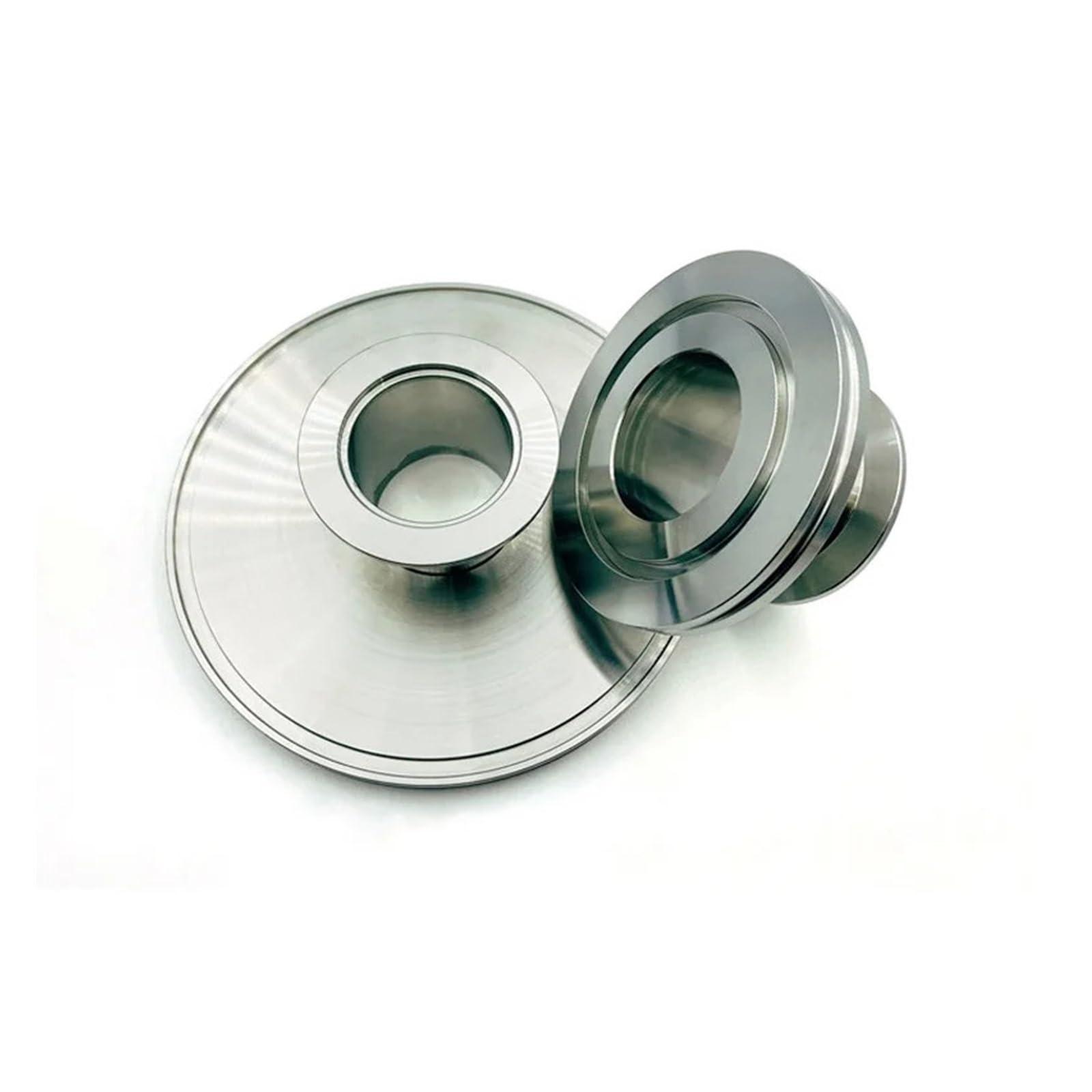 ISO to KF Vacuum Reducer Size Head Vacuum Clip Flange Reducer SUS304 Stainless Steel ISO63/80/100/160 Trun to KF16/25/40/50(ISO100 to KF50)