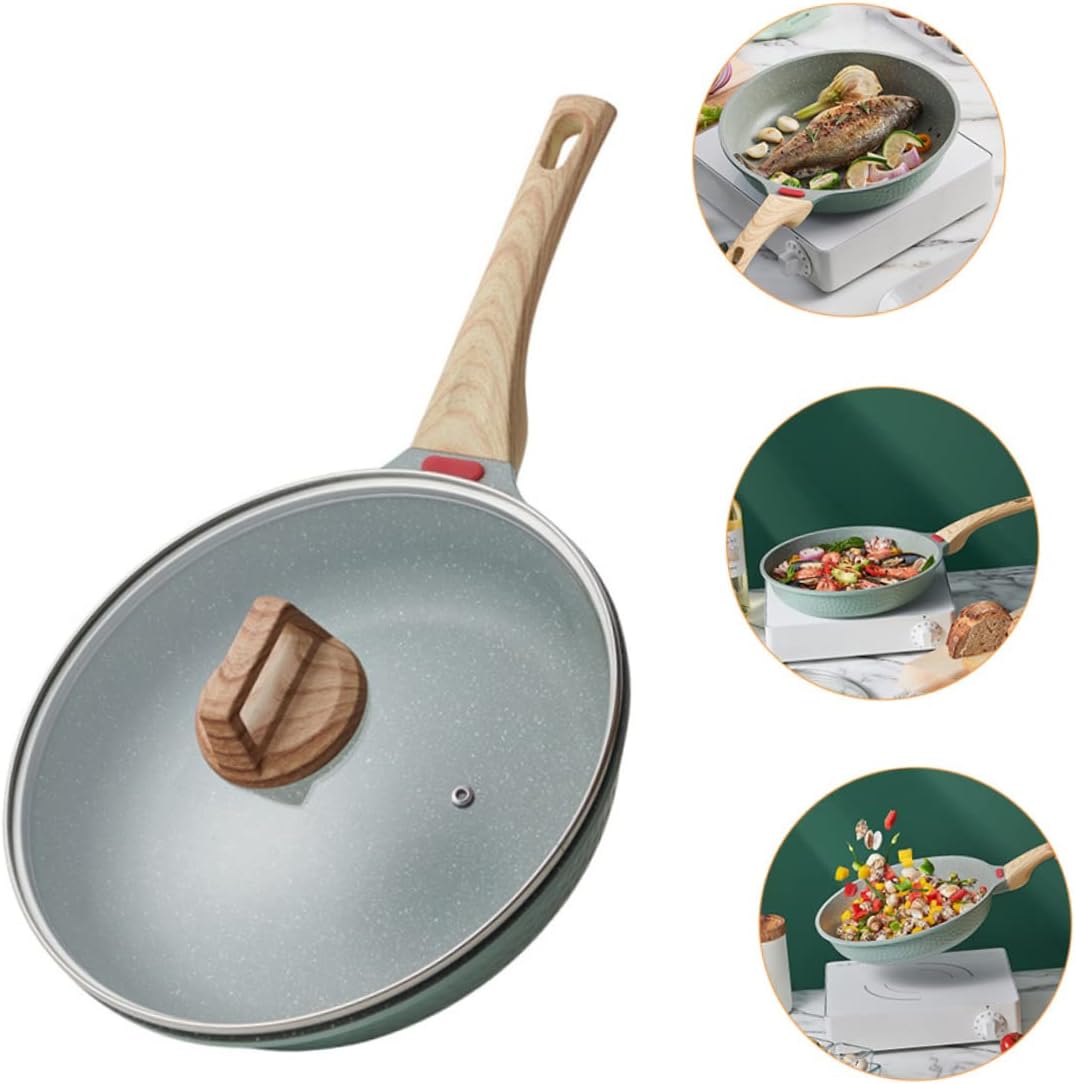 PRETYZOOM Versatile Maifan Stone Cooking Supplies Milk Saucepan Soup Pan Complementary Food Pan Non-stick Gas Stove Induction Cooker Longevity Easy Cleaning