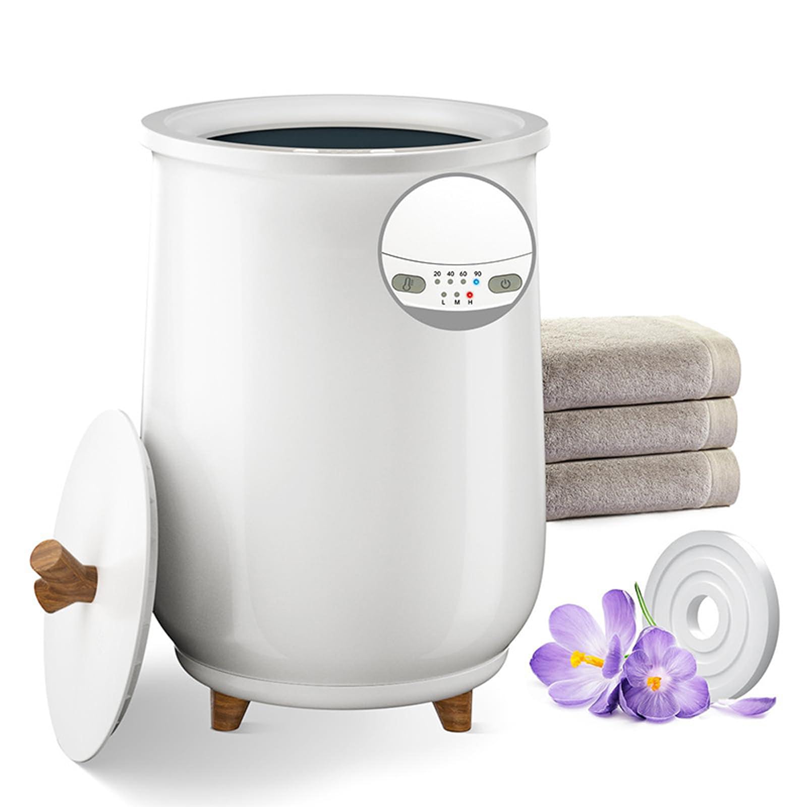 Sèche-serviettes 23 litres pour des draps de bain chauds et parfumés