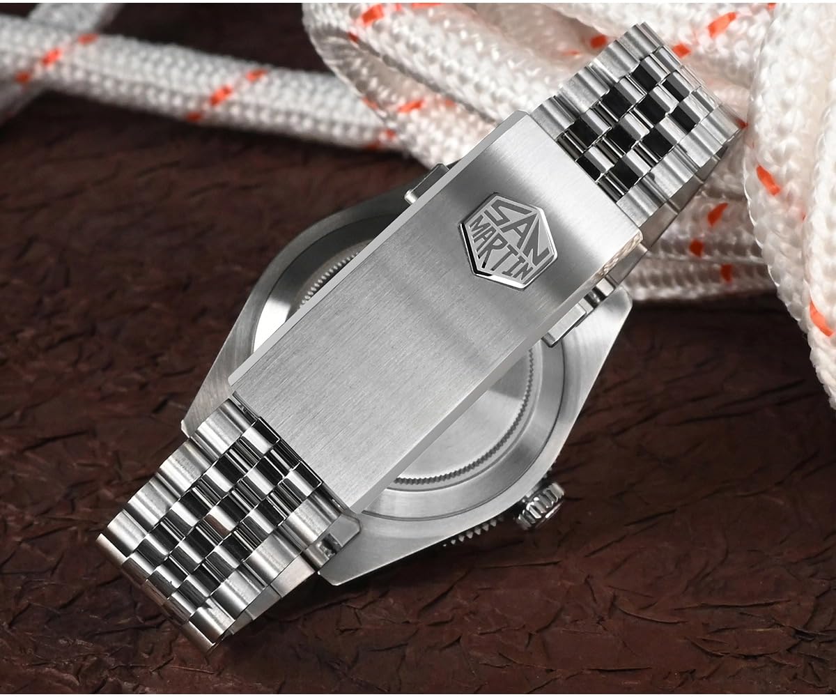 TACTICAL FROG San Martin SN0128 BB58 Automatikuhr 40 MM Saphirglas Taucheruhren Für Herren 316L Edelstahl 200 M Wasserdicht