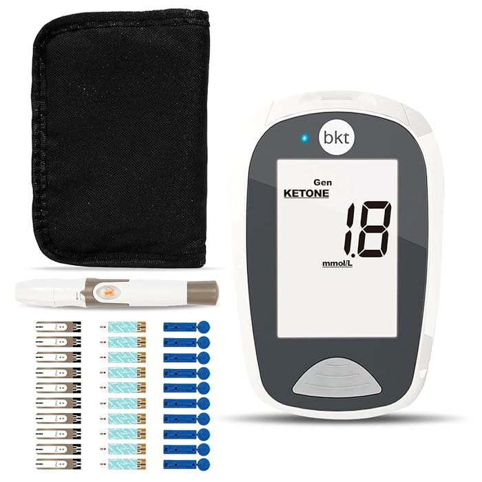 Buy BEST KETONE TEST Dual Blood Ketone and Blood Glucose Test Meter (TD4279) Complete Value
