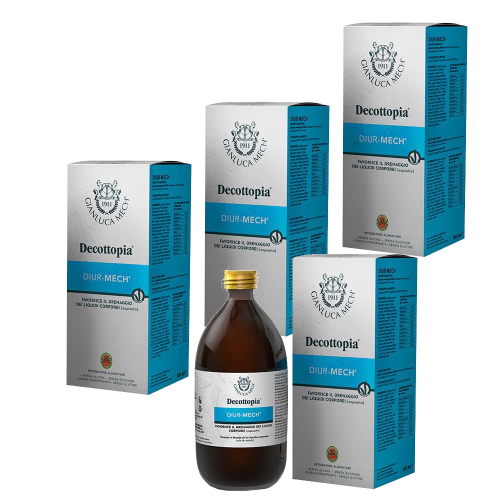 DECOTTOPIA Diur Mech Gianluca Mech Tisanoreica (4 x 500 ml)