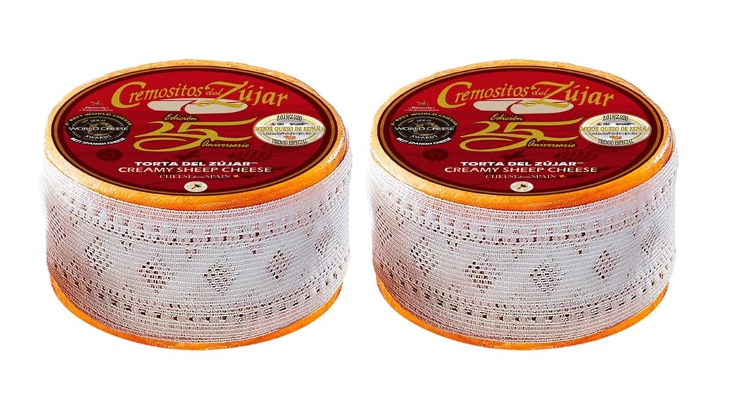 Pack 2 Quesos Torta Cremositos del Zújar “Segundo mejor queso del mundo 2016”