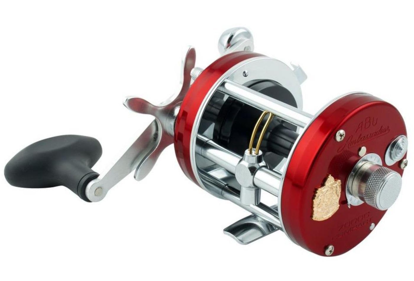 ABU7000レッド アブアンバサダー Amazon | Abu Garcia Ambassedeur 7000cコンパクトマルチプライヤ