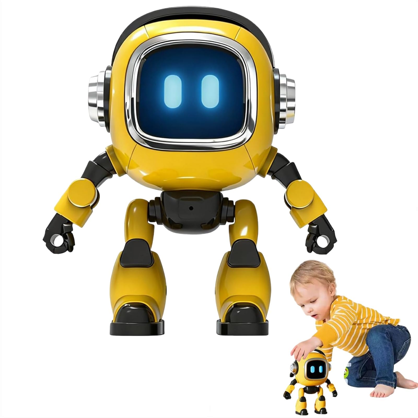 Ai Robot, Emo Robot Toys, Smart RC Robots, Intelligent Interactive Learning Toy, Learning Educational Interactive Toys For Birthday, Educational Play & Party Entertainment
