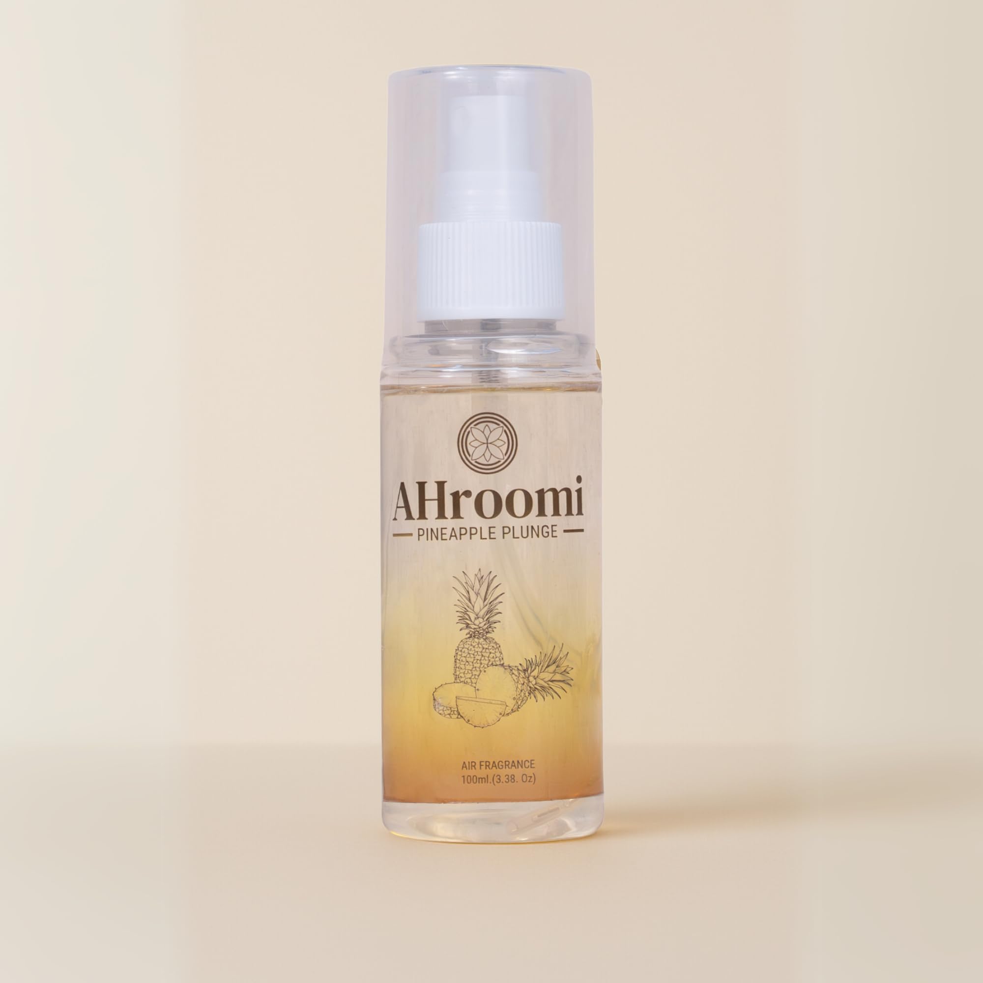 Ahroomi Pineapple Plunge 100 ml Air Freshener |Pineapple & Mint Essential Oils | Long-Lasting | Safe for Home, Car, Kids & Pets| Refreshing Room Mist-image-35