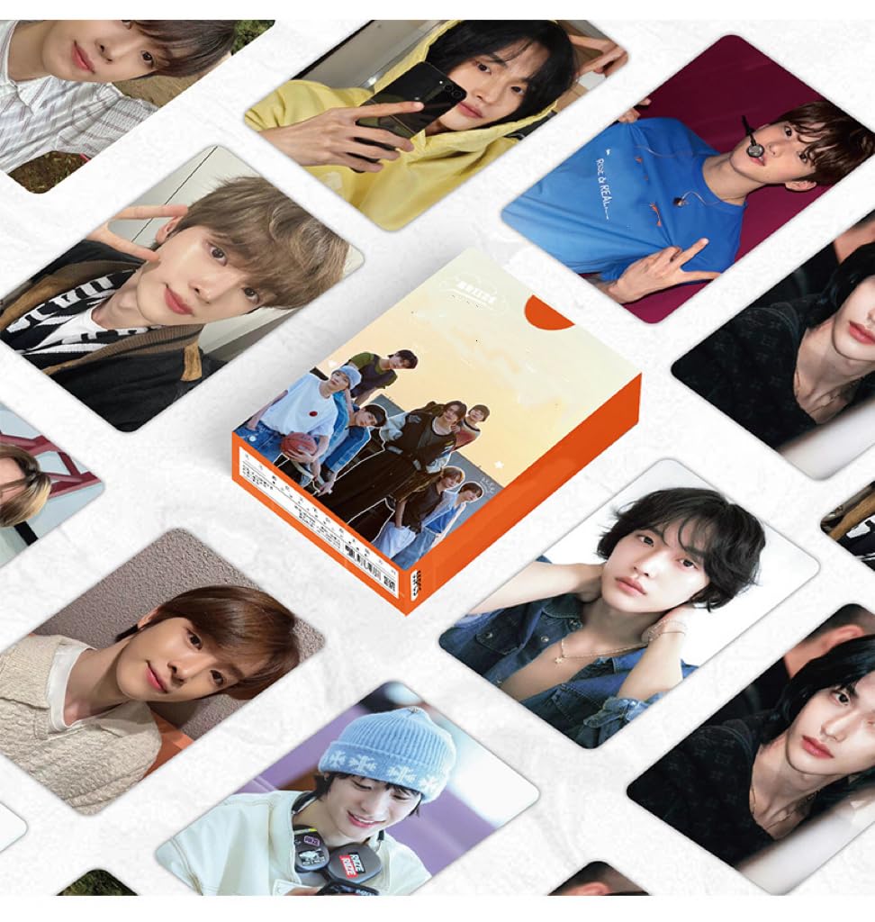 Baosai 55PCS Rii-ze Photocards Laser Lomo Cards Laser Photocards New Album Photocards for Fan Gift