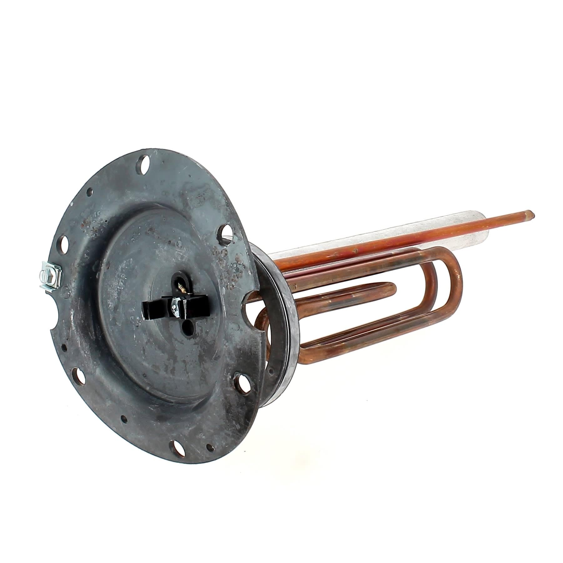 Resistencia blindada 2200 W y junta para calentar agua sobre base.