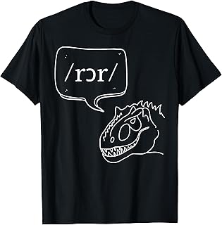 Dinosaur Phonetics SLP International Phonetic Alphabet IPA T-Shirt