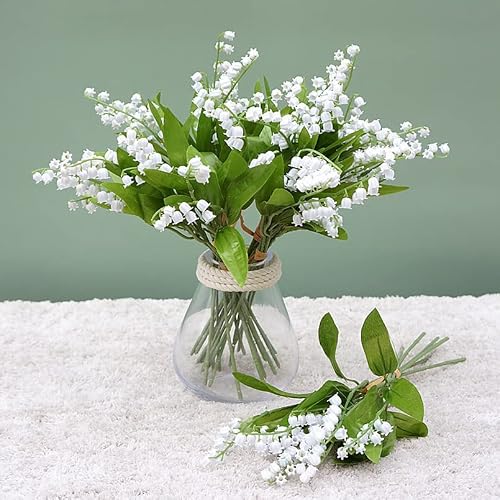 Artificial Flower Fake Plastic Handmade Bellflowers Home Decoration Plants Wall Background Wedding Accessories 1Pcs #TOP4