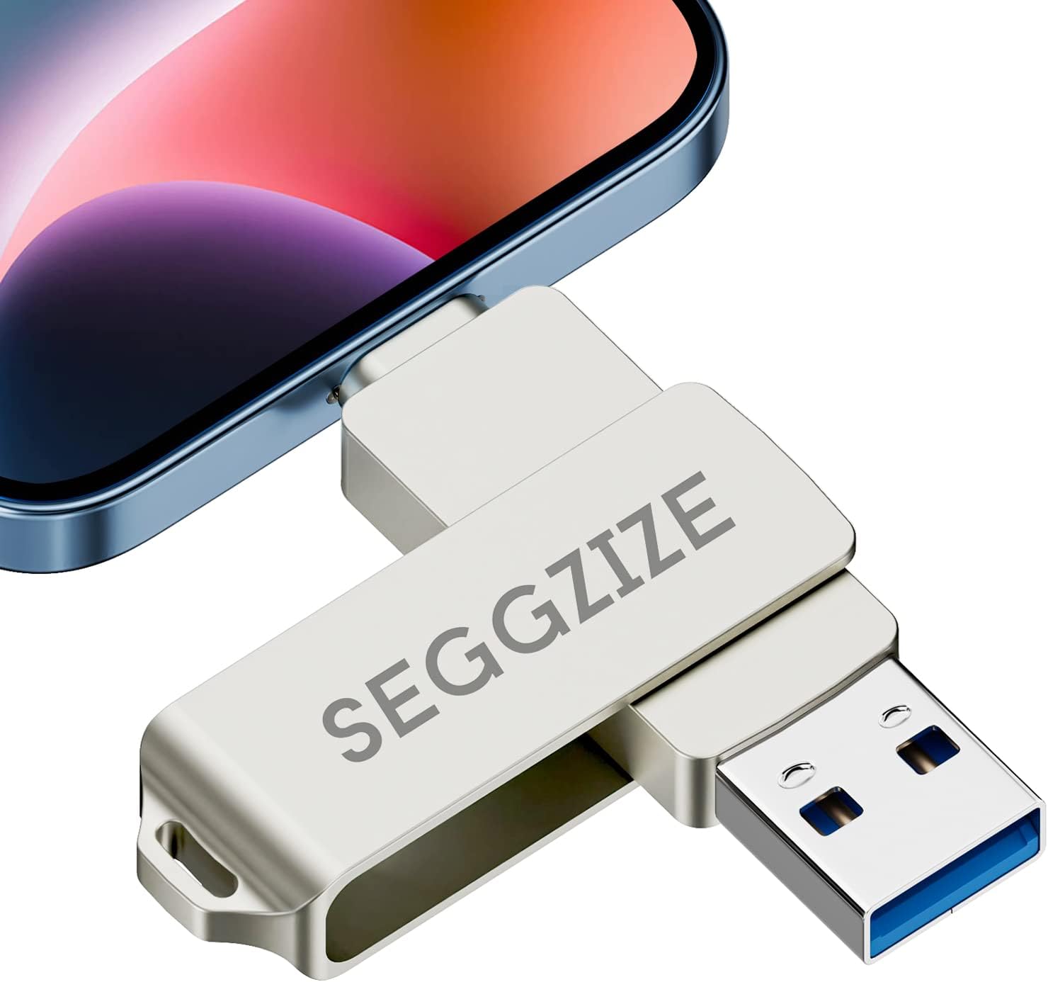 SEGGZIZE 64GB Photo Stick for iPhone Memory Stick for