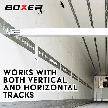 BoxerTool Decking/Shoring Beams 92-103, 2,200 LBS (4 Pack) Aluminum Decking Beam Load Bars Cargo Load Bars for Semi Trailers & Box Trucks