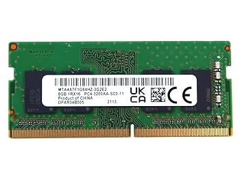 Laptop Memory Module MTA4ATF1G64HZ-3G2E2 Compatible