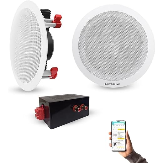 Powerlink 9 Bluetooth In-Ceiling Speaker System Pack of 2