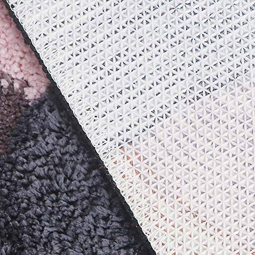 Orange Bathroom Rug Mat Soft Shaggy Bath Rug, Oranger Pear Art Bath Mats Flocking Bath Mat Non-Slip Absorbent Microfiber Bathroom Rug Door Mat Super Soft Bath Carpet 20X32Inch #TOP4