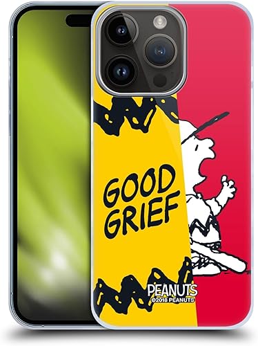 Miniatura 68 de Head Case Designs Carcasa rígida con licencia oficial de Peanuts Snoopy Pirate Halfs and Laughs compatible con Apple iPhone 15 Snoopy Pirata,Charlie