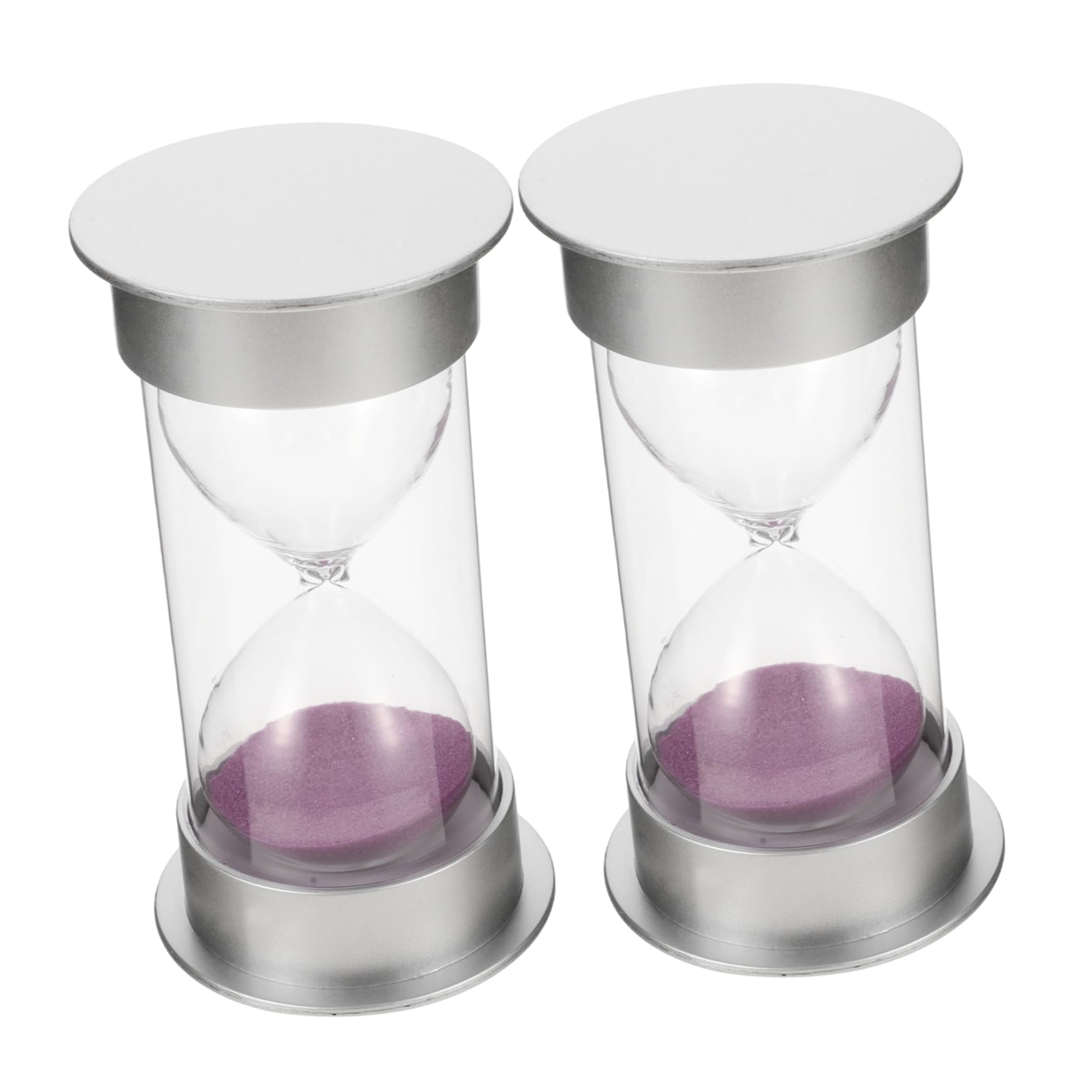 Hemobllo 5 Sätze Sanduhr-Timer 20 Minuten Sanduhr Sanduhr- Desktop-Sanduhr-Ornament 20 Minuten Timer 20-Minuten-Sanduhr Haushalts-Sanduhr Glas Mit Hohem Borosilikatgehalt 2 Stück * 5