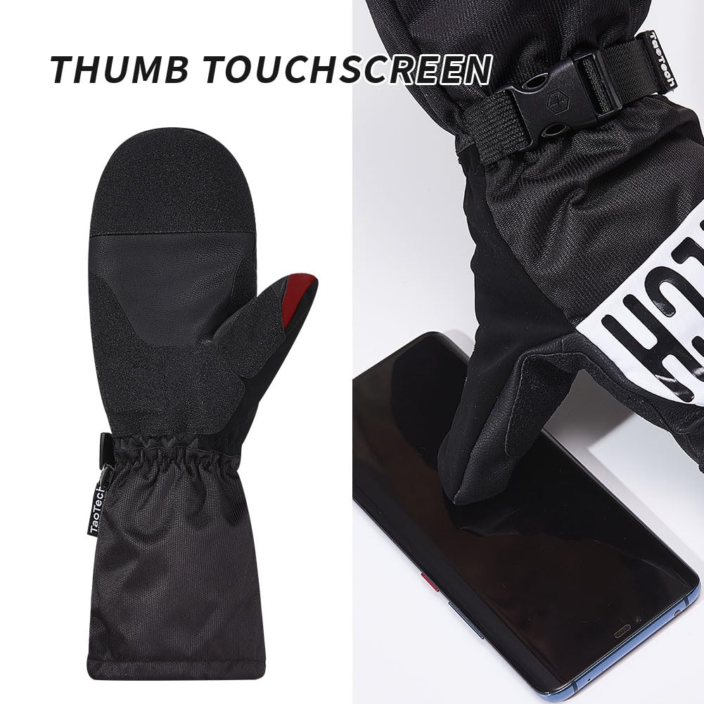 Amazon | [TaoTech] ロングミトン グローブ スノーボード メンズ