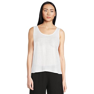 Eileen Fisher Scoop Neck Tank Top Women