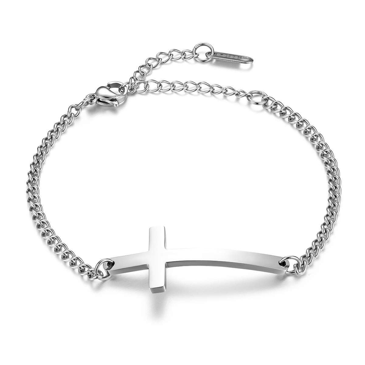 JewelryWe Damen Halskette, Edelstahl Hohle Retro Blumen Must