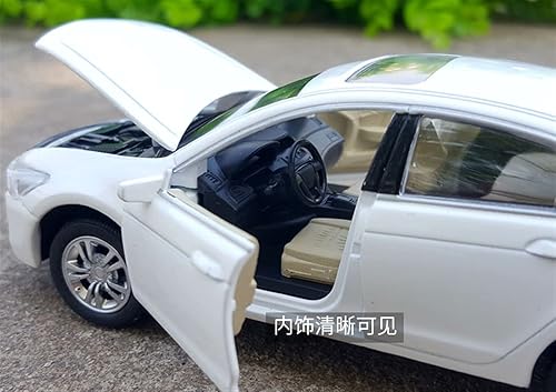 Miniatura 5 de Muchable Modelos de automóvil de aleación de simulación 132 para Honda Accord aleación fundida a presión modelo de automóvil, sonido y luz,