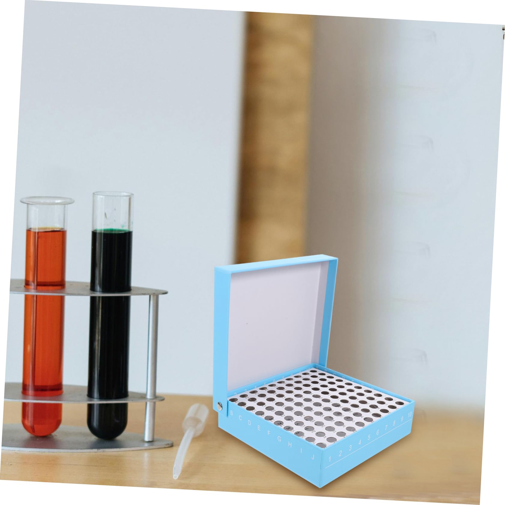 FUNOMOCYA Microcentrifuge Tube Storage Freezer Container Box for Efficient Lab Storage