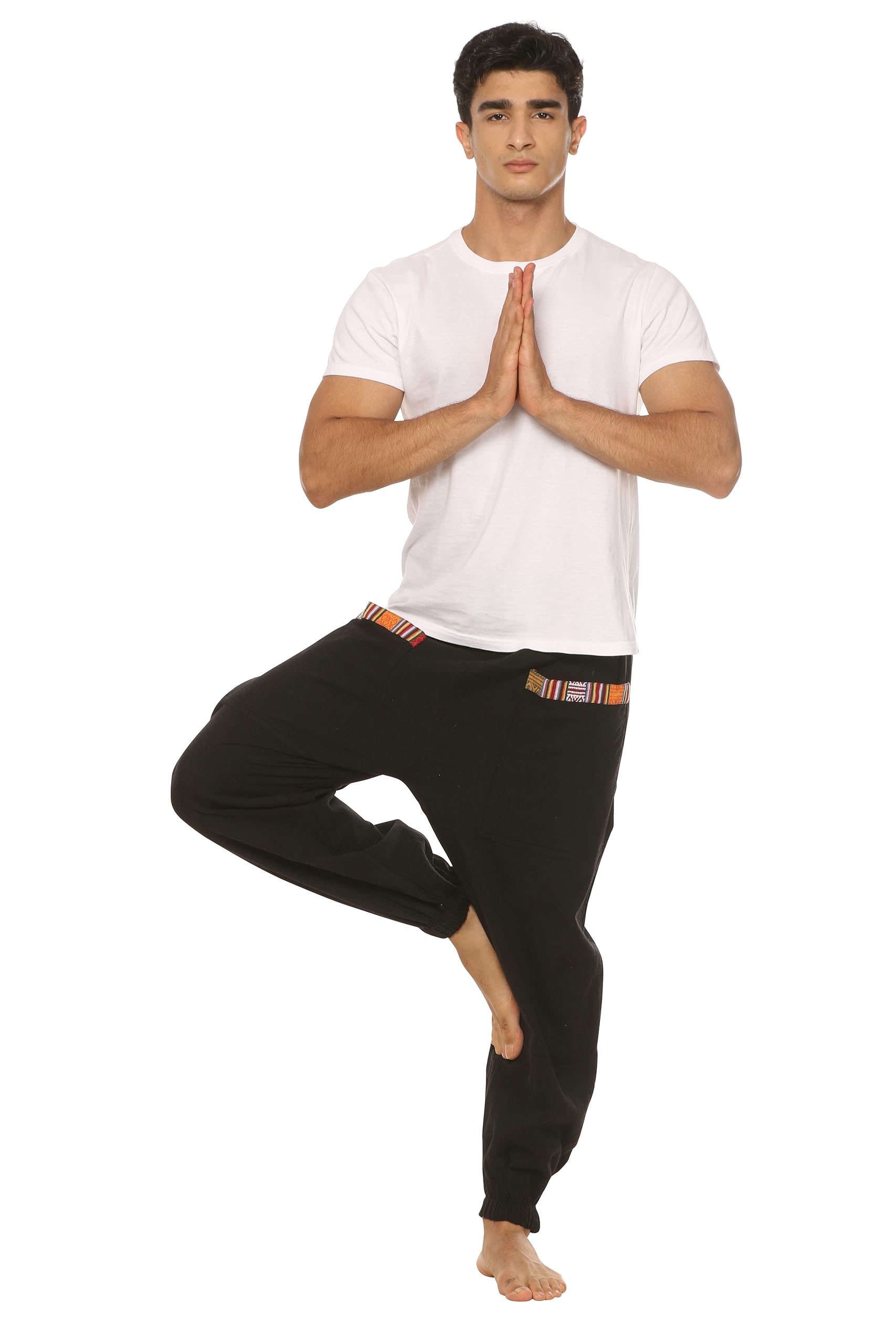 Sponsored Ad - Aatman One Size Men's Eco-Friendly Cotton Hopper Pyjama | Fits Waist Size 26 to 38 Inches