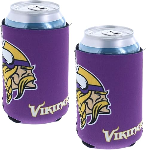 Miniatura 95 de Soporte aislante para latas y botellas de fútbol, hielera Huggie (escudo verde de Nueva York/logotipo (Jets)