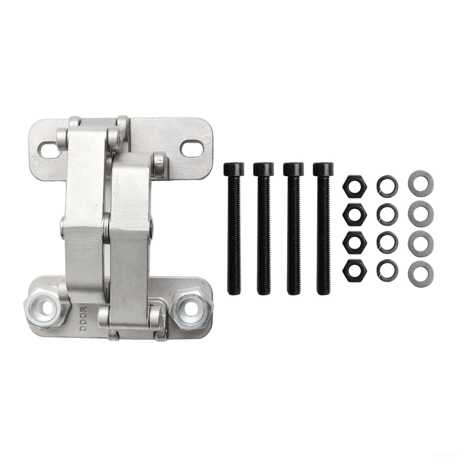 Bisagra de puerta invisible ajustable de acero inoxidable 304 para puertas de piedra, con apertura de 165°, función de seguridad para hidrantes de incendios, carga de 70 kg a 250 kg (L(250
