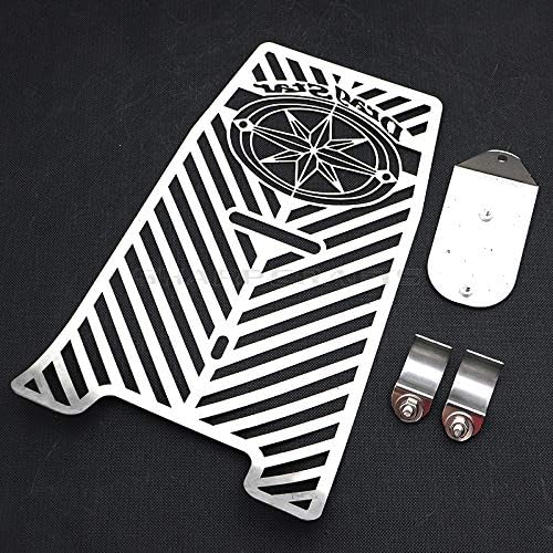 Radiator Grill Cover Guard Protector For Yamaha V Star 650 XVS650 Custom XVS650A Classic Silverado Chrome