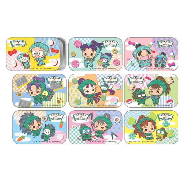 忍たま 双忍 缶ケース Amazon.co.jp: 忍たま×サンリオ トレーディング缶ケース（忍たま