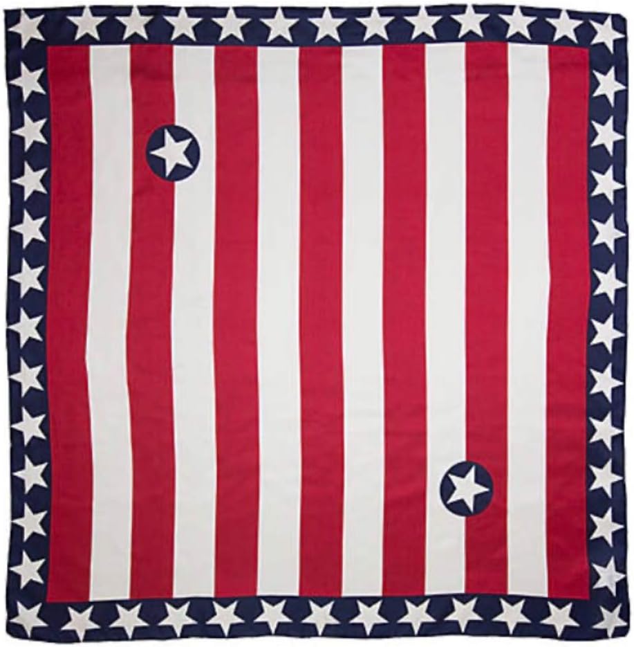 Wyoming Traders Frontier Calico Cowboy Wild Rag 100% Silk Scarf Bandana Multiple Colors 34.5"