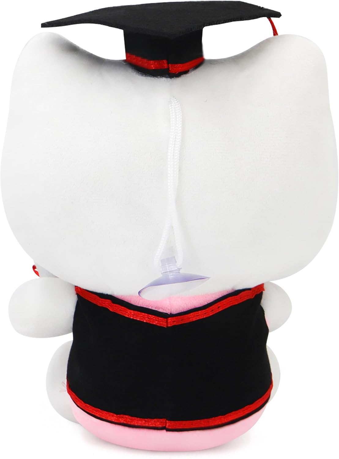 2026 Graduation Cat Plush - 7 Inch Class of 2026 Commemorative Decoration for Graduation Ceremonies, Party Displays & Keepsake Collections (White)