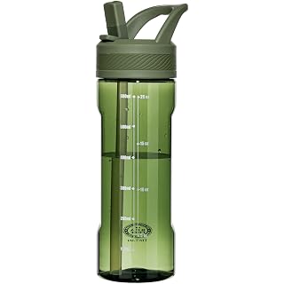 OLDLEY 20 kids Water Bottle with Straw,Tritan BPA-Free,Leak-Proof Design for Travel, Home, School, (Army Green) - Amazon product rated Grade B