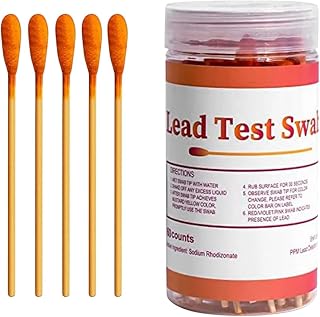 Lead Paint Test Swabs Kit: 60 Pcs Lead Test Kit Swabs, Home Lead Test Kit, Lead Check Swabs, Lead Testing