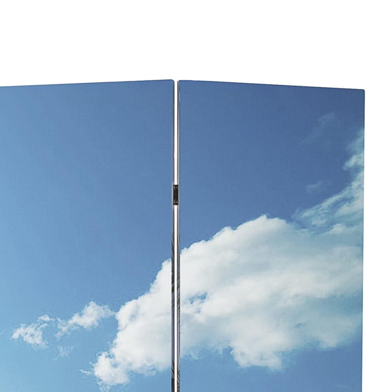Homgoday Zewnętrzny parawan, składany parawan 200 x 170 cm z nadrukiem plażowym, na zewnątrz ogrodowa, przegroda ogrodowa na zewnątrz, przegroda na zewnątrz