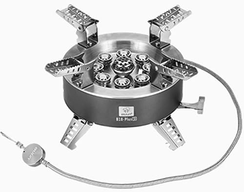 Bulin AirOka B18 Puls 23800W Aleación Portátil Picnic Camping Estufa a prueba de viento Diseño Quemador de cocina de gas con encendido
