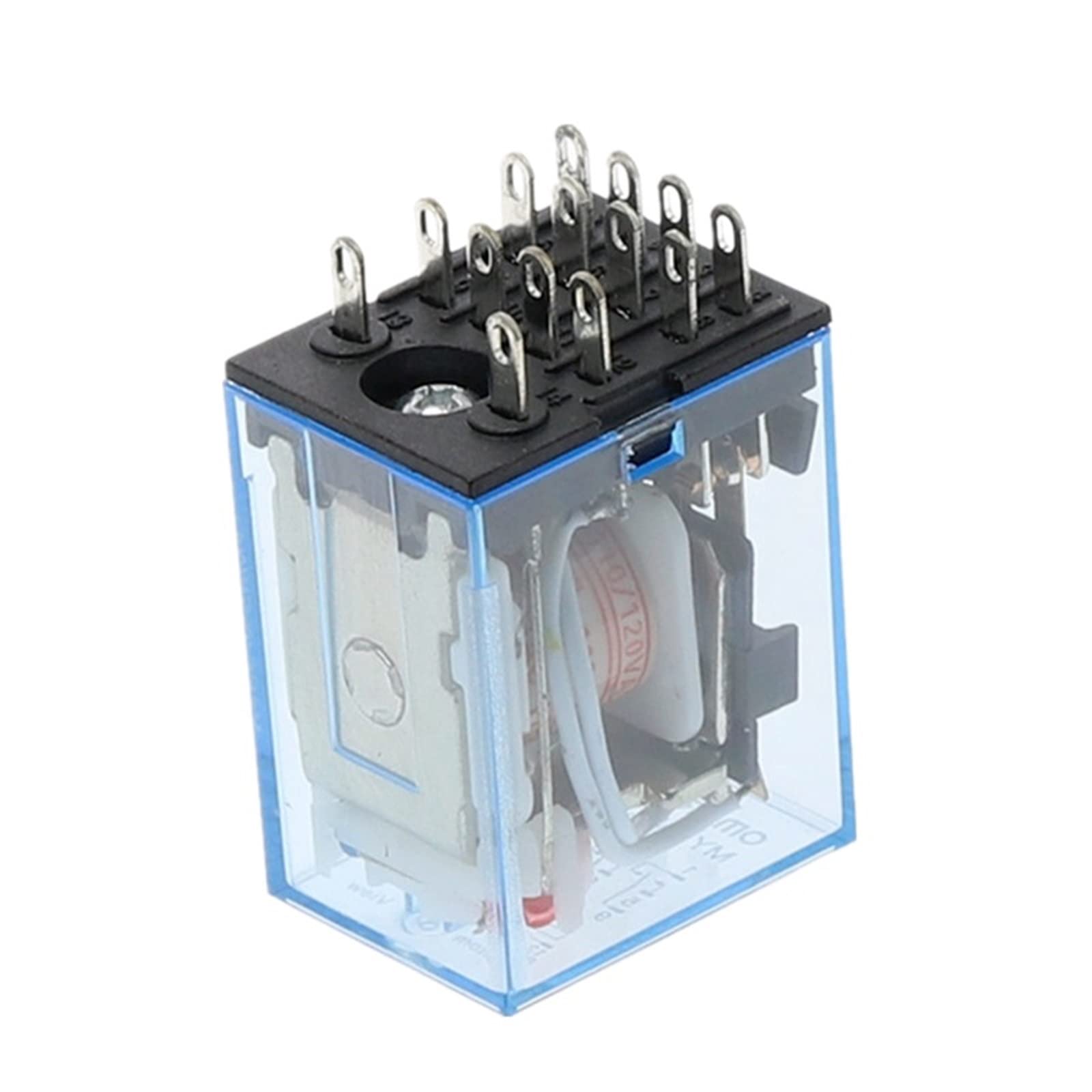 QEFHSVVZE 1Pcs MY4NJ Coil AC12V AC24V AC110V AC220V AC380V HH54P 5A 220V Miniature Electromagnetic General Purpose Relay