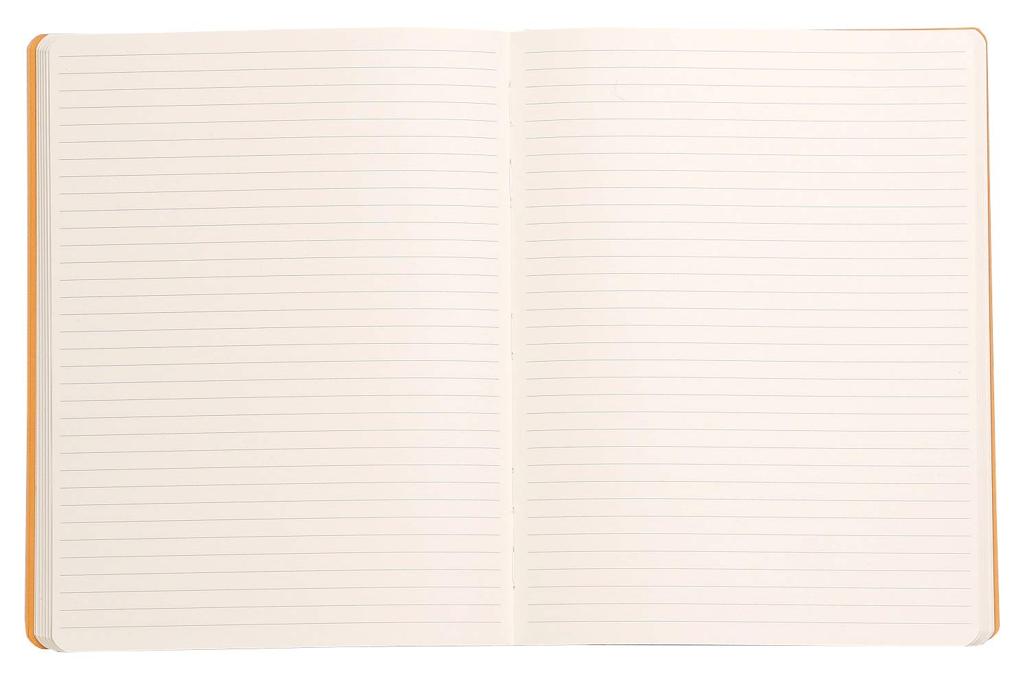 Rhodia Rhodiarama Cahier Souple Ligné 19 x 25 cm 160 Pages Papier Clairefontaine Ivoire 90 g/m² Couverture Simili Cuir