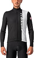 Vista 1 de CASTELLI Traguardo Jersey FZ, Negro claro/blanco, XXL