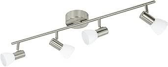 Eglo 90985 Spot Poutres, Métal, E14, Blanc Pas Cher